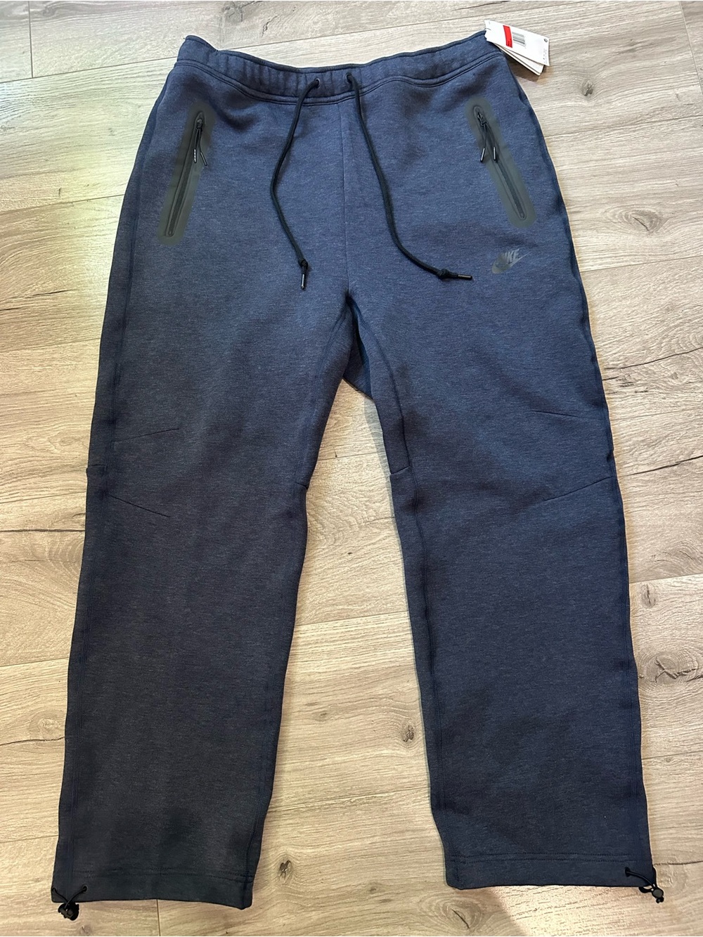 Nike Tech Fleece Jogger Pants Men’s Large Navy Blue NWT